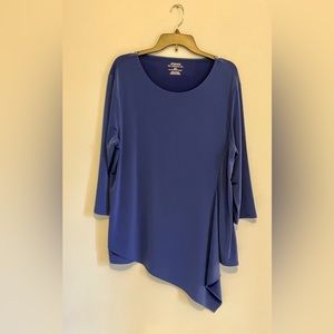 Chicos Royal Blue AsymmetricTunic